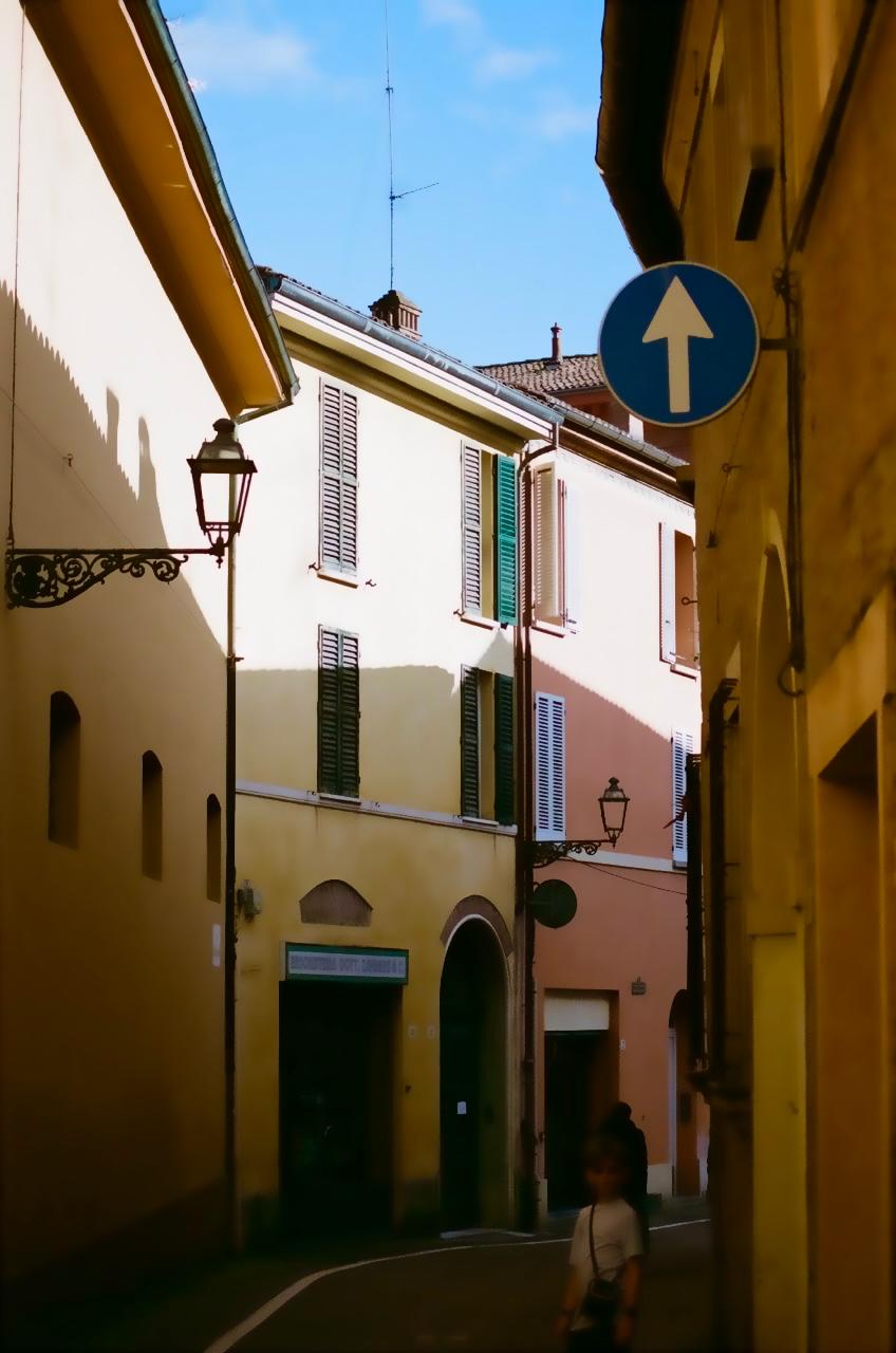 Side street.