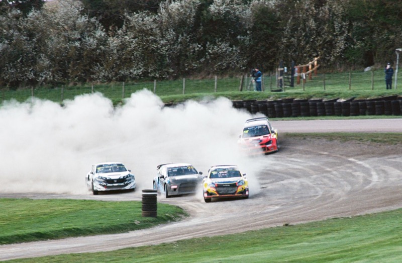 Supercars drift.
